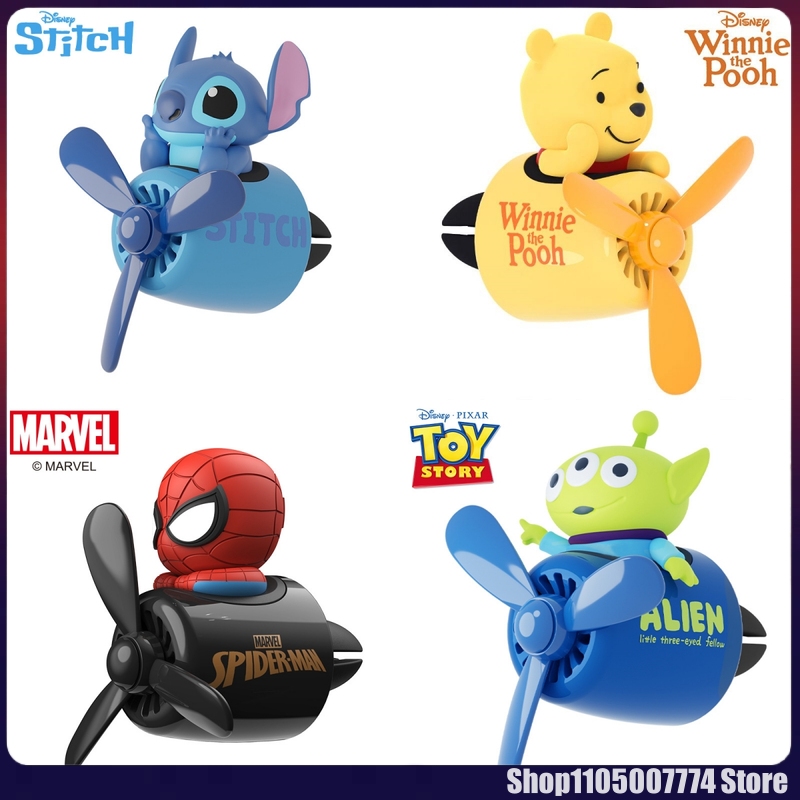 Car Accessories Company - Stitch Spiderman Alien Characters Car Mounted