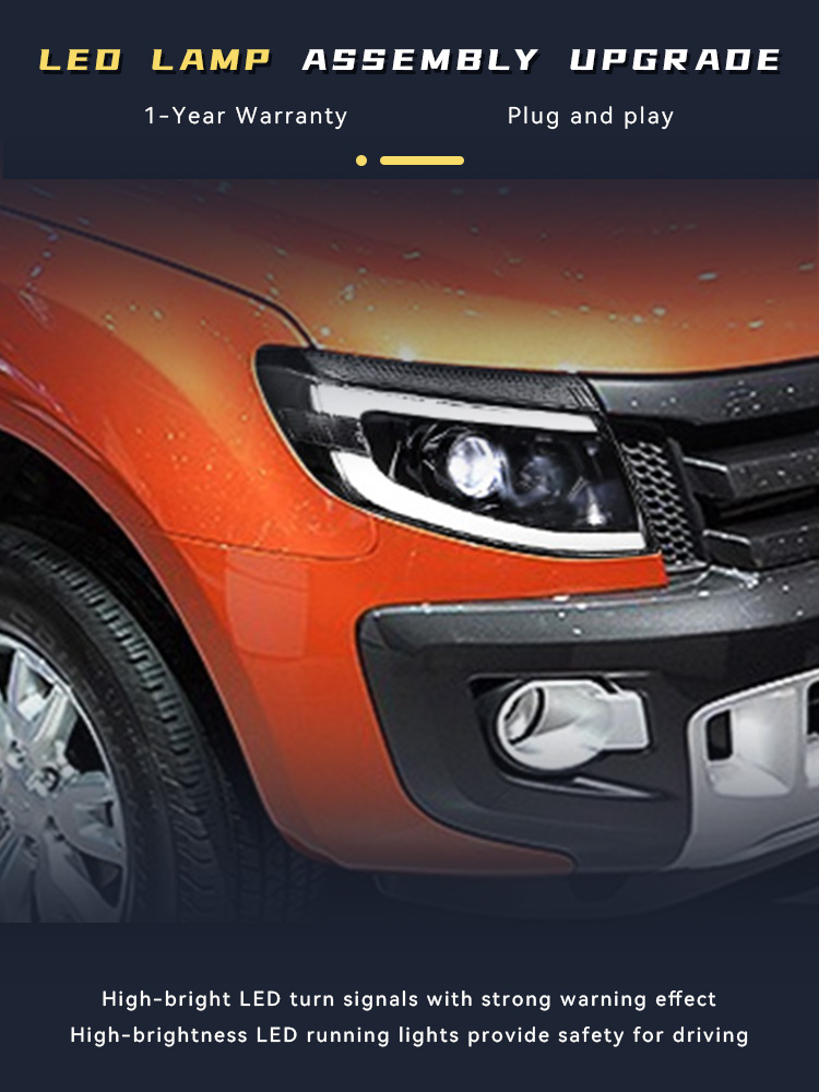 Accessories Car Near - Car Lights For Ford RangerT6 2012