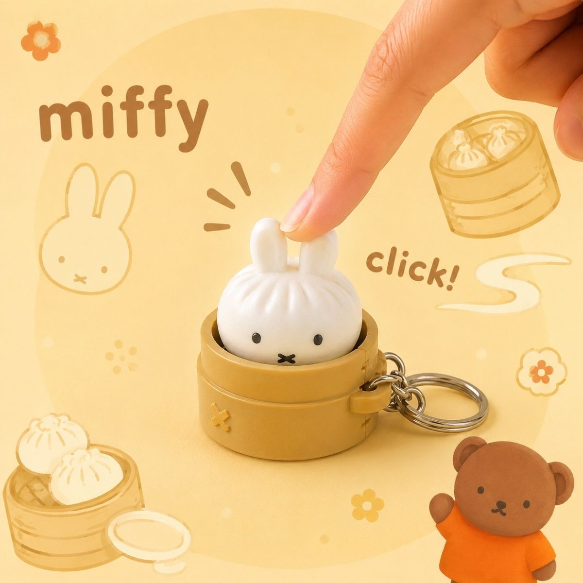 Cute Miffy Rabbit Steamed Bun  - Car Accessories Bunnings 评论和价格