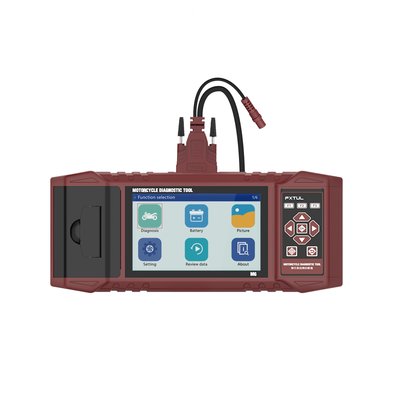 NEW FXTUL M6 12V Universal Mot - Obd2 Scanner 评论和价格