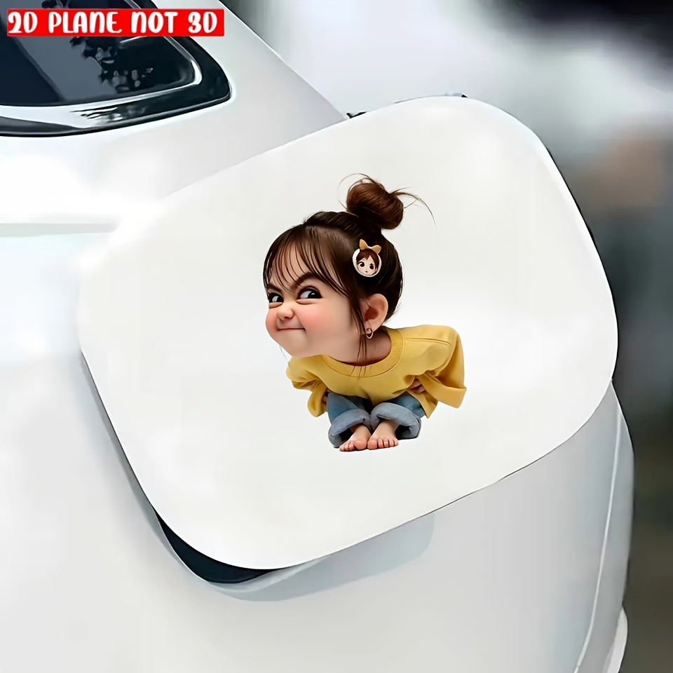 Cute Messy Bun Funny Expressio - Car Accessories Bunnings 评论和价格