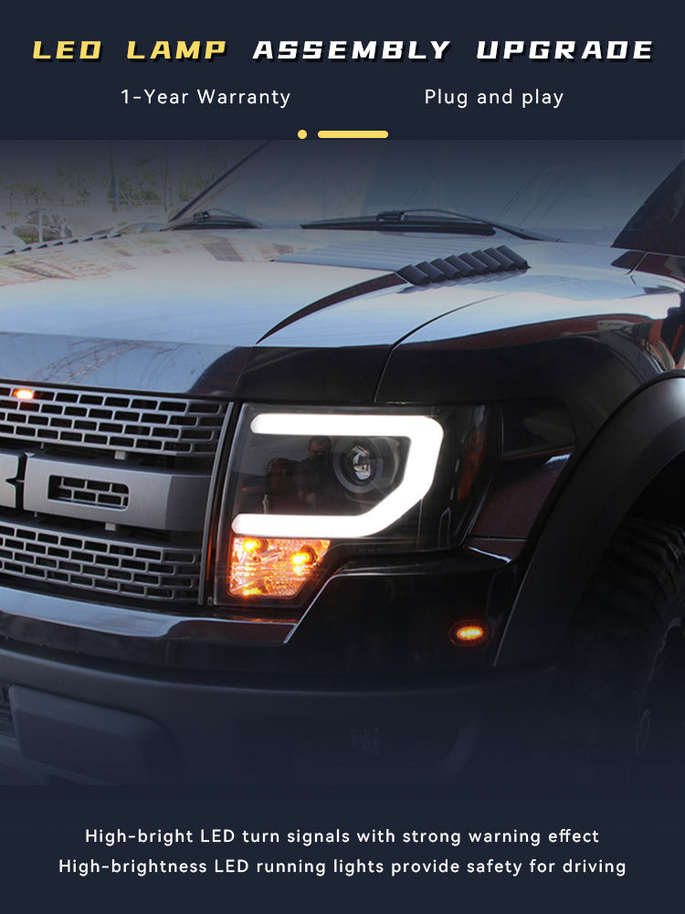 Car Head Lights For Ford Rapto - Accessories Car Near 评论和价格