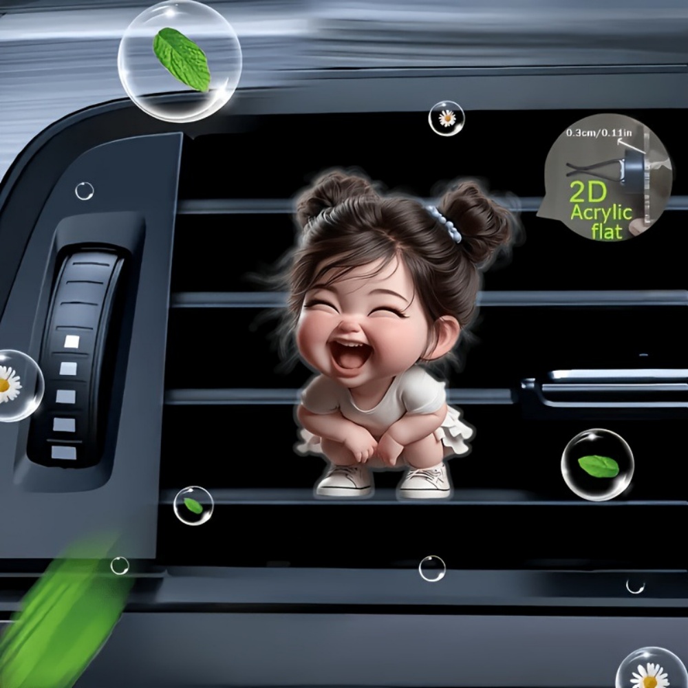 5pcs Double Bun Smile Chibi Li - Car Accessories Bunnings 评论和价格
