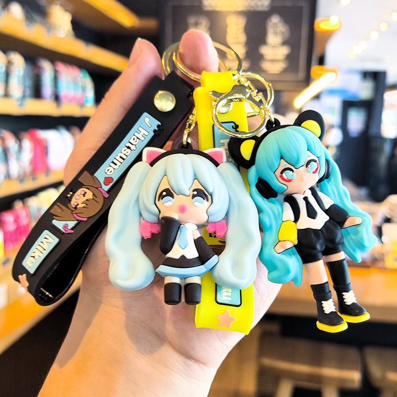 Hatsune Miku Keychain Cartoon  - Car Accessories Company 评论和价格