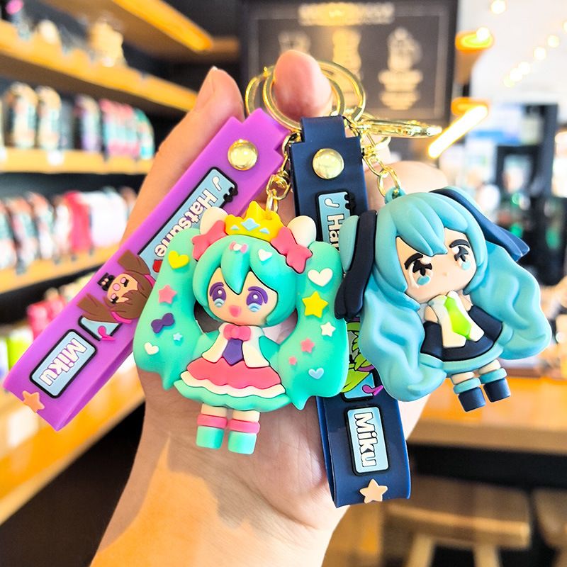 Hatsune Miku Keychain Cartoon  - Car Accessories Company 评论和价格