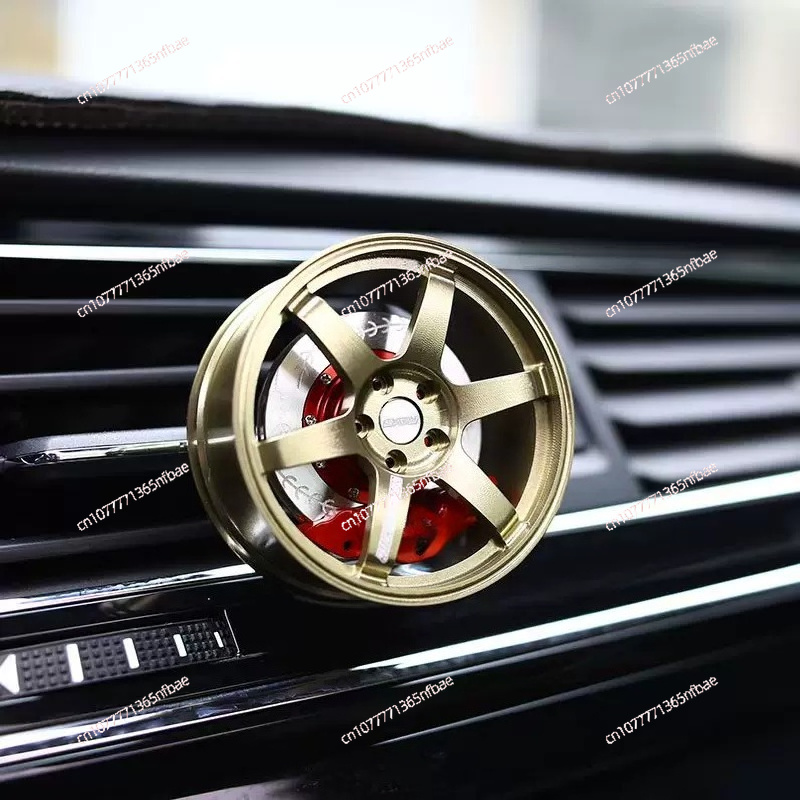 TE37 Wheel Rim Model Car Air F - Car Air Freshener Vent 评论和价格