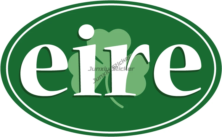 Ireland Flag Luck Clover Badge - Car Accessories Ireland 评论和价格