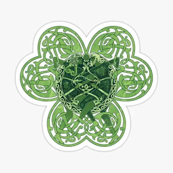 Ireland Flag Luck Clover Badge - Car Accessories Ireland 评论和价格