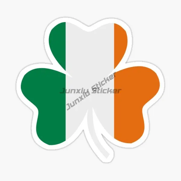 Ireland Flag Map Luck Clover S - Car Accessories Ireland 评论和价格