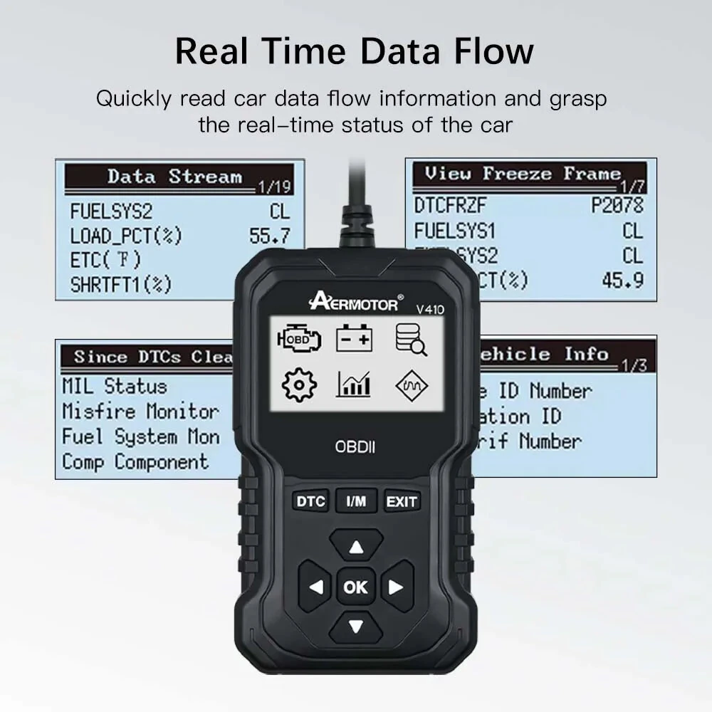V410 ELM327 Car Fault Diagnost - Obd2 Scanner 评论和价格
