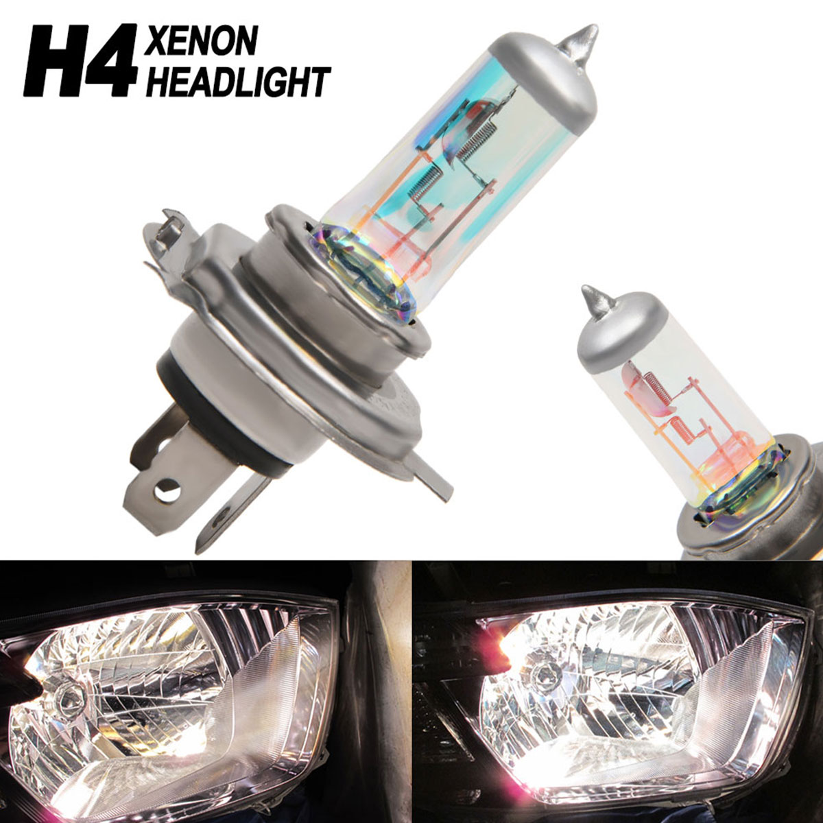1/2 Pcs H4 Halogen Headlight B - Accessories Car Near 评论和价格