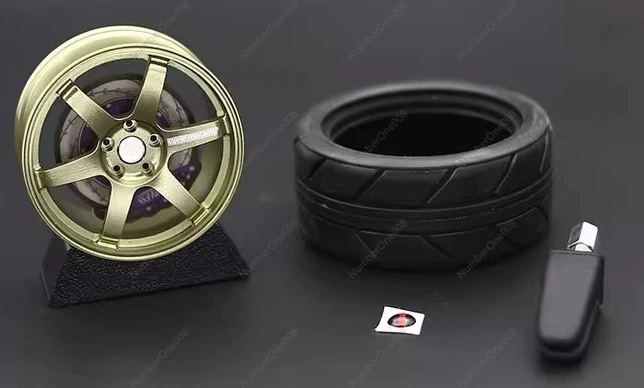 TE37 Wheel Rim Model Car Air F - Car Air Freshener Vent 评论和价格
