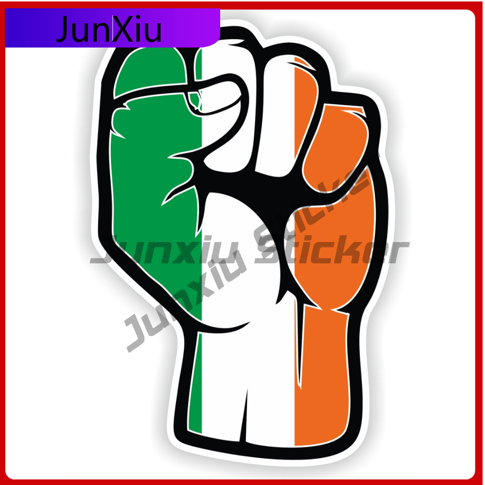 Ireland Sticker Fist Hand Long - Car Accessories Ireland 评论和价格