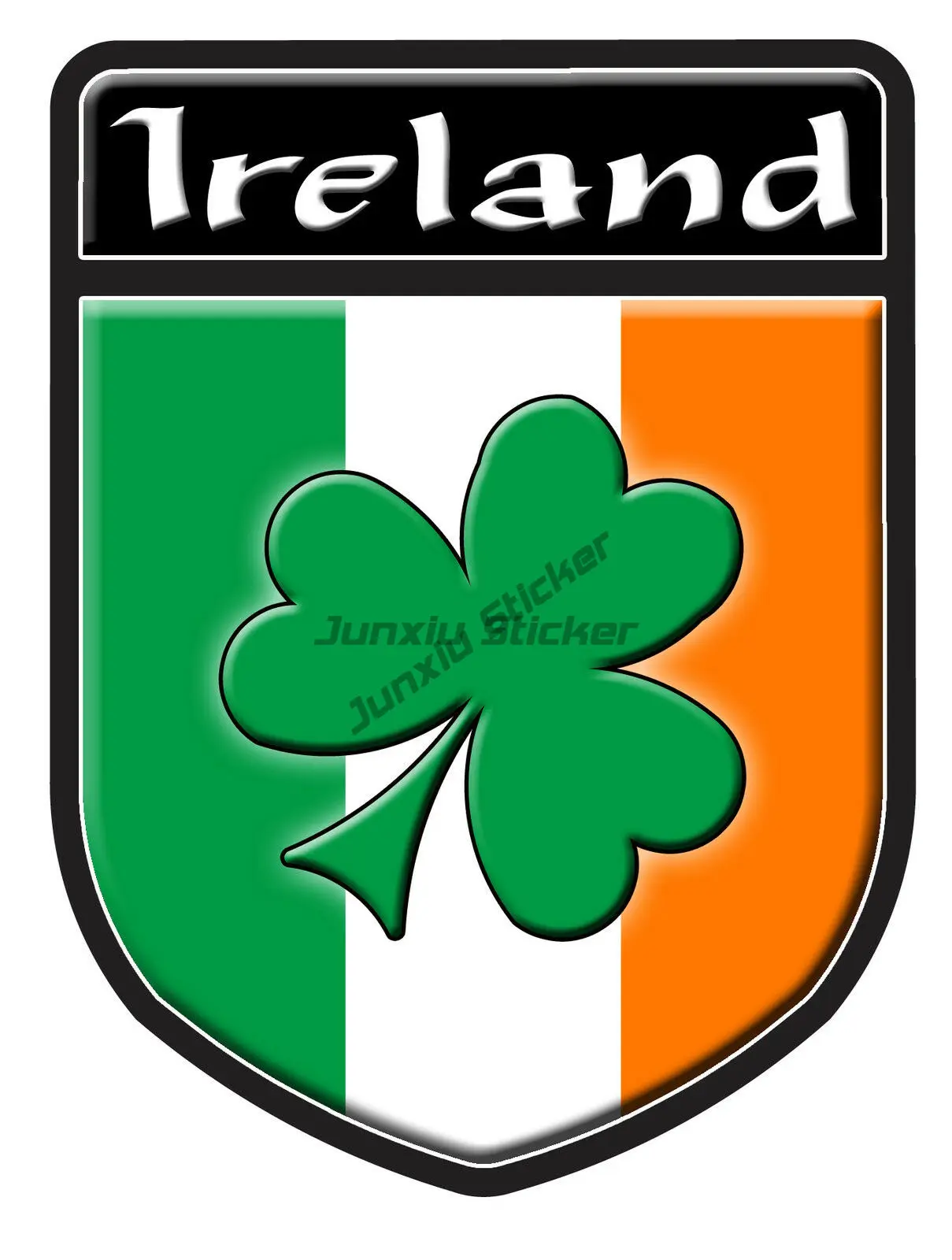 Ireland IRL Flag Luck Clover P - Car Accessories Ireland 评论和价格