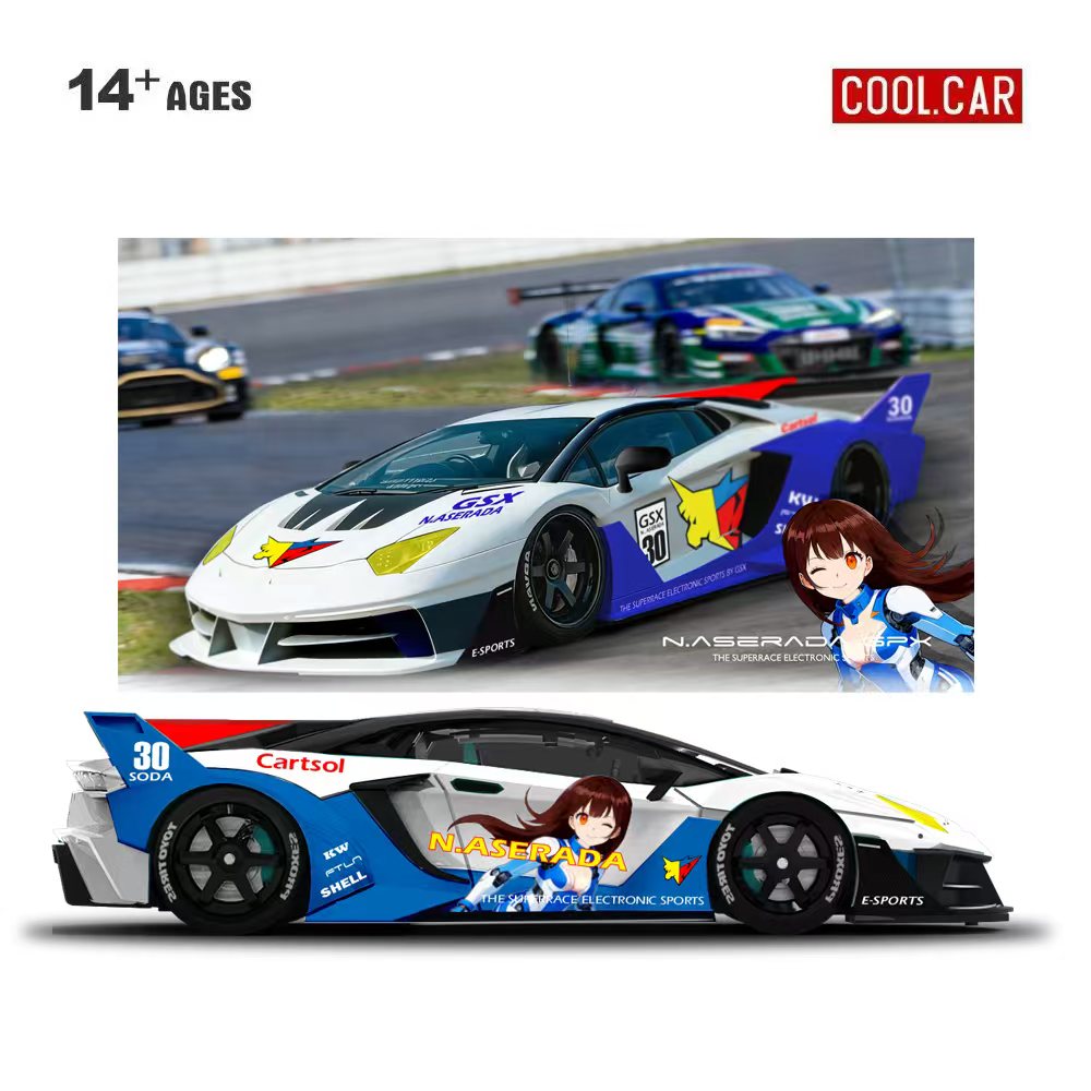 Cool Car 1:64 GTEVO Superrace  - Car Accessories Company 评论和价格