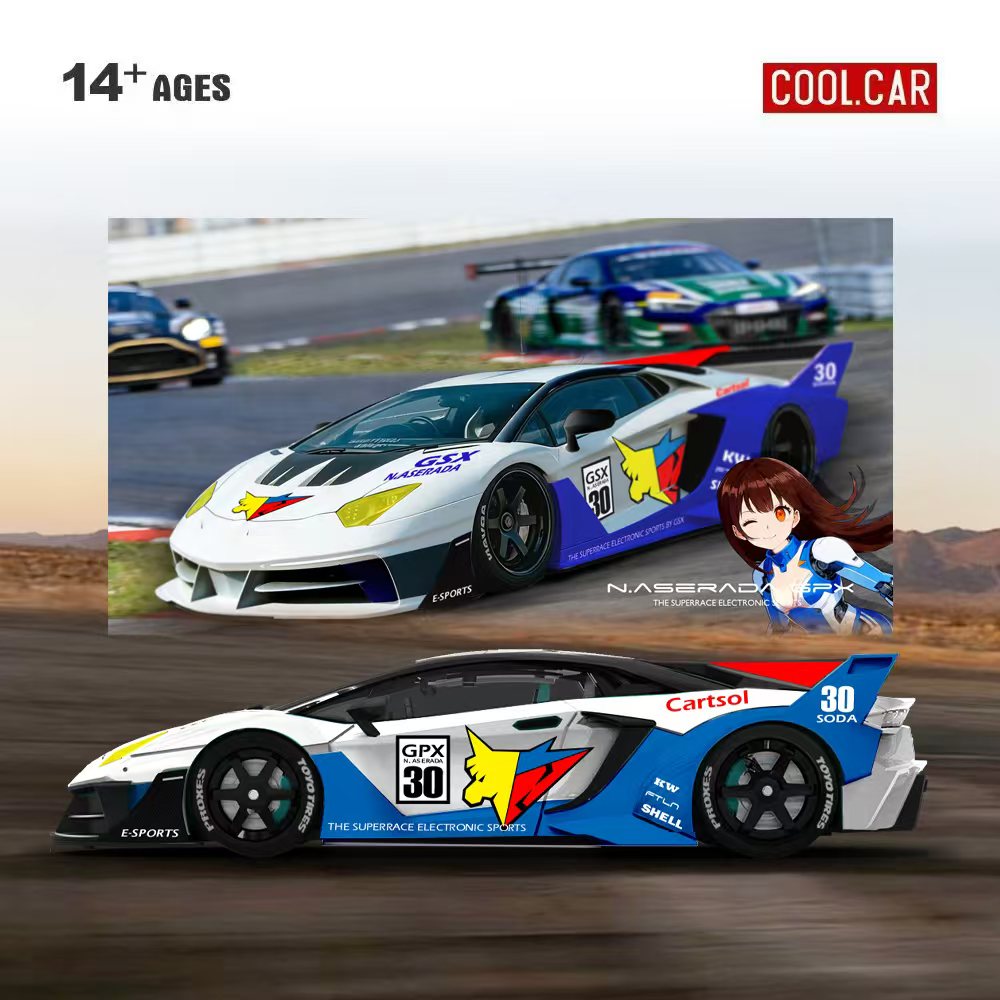 Cool Car 1:64 GTEVO Superrace  - Car Accessories Company 评论和价格