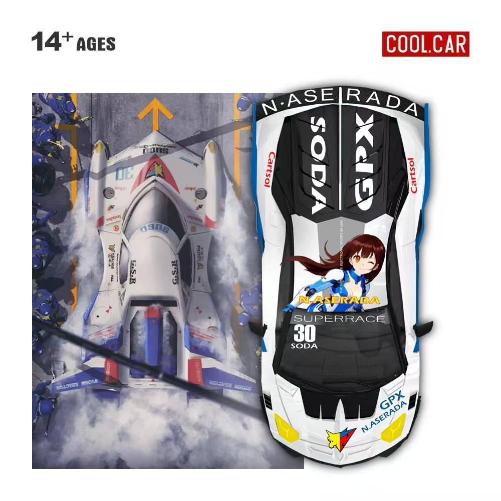 Cool Car 1:64 GTEVO Superrace  - Car Accessories Company 评论和价格