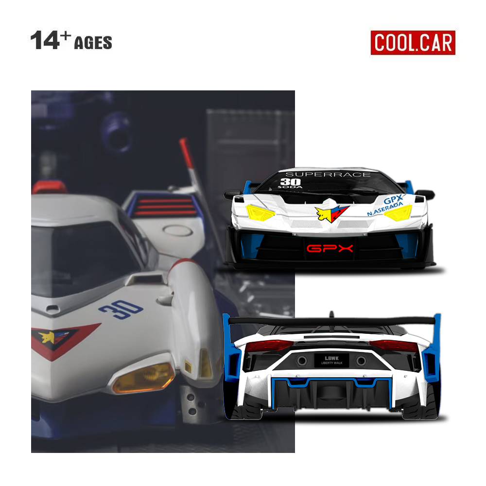 Cool Car 1:64 GTEVO Superrace  - Car Accessories Company 评论和价格