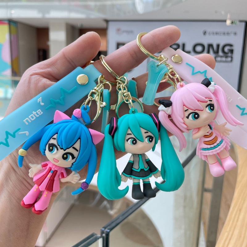 Hatsune Miku Keychain New Crea - Car Accessories Company 评论和价格