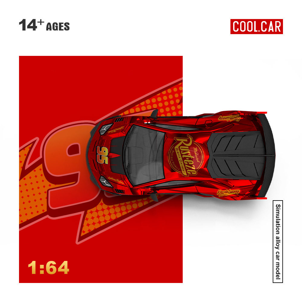 Cool Car 1:64 GT EVO Lightning - Car Accessories Company 评论和价格