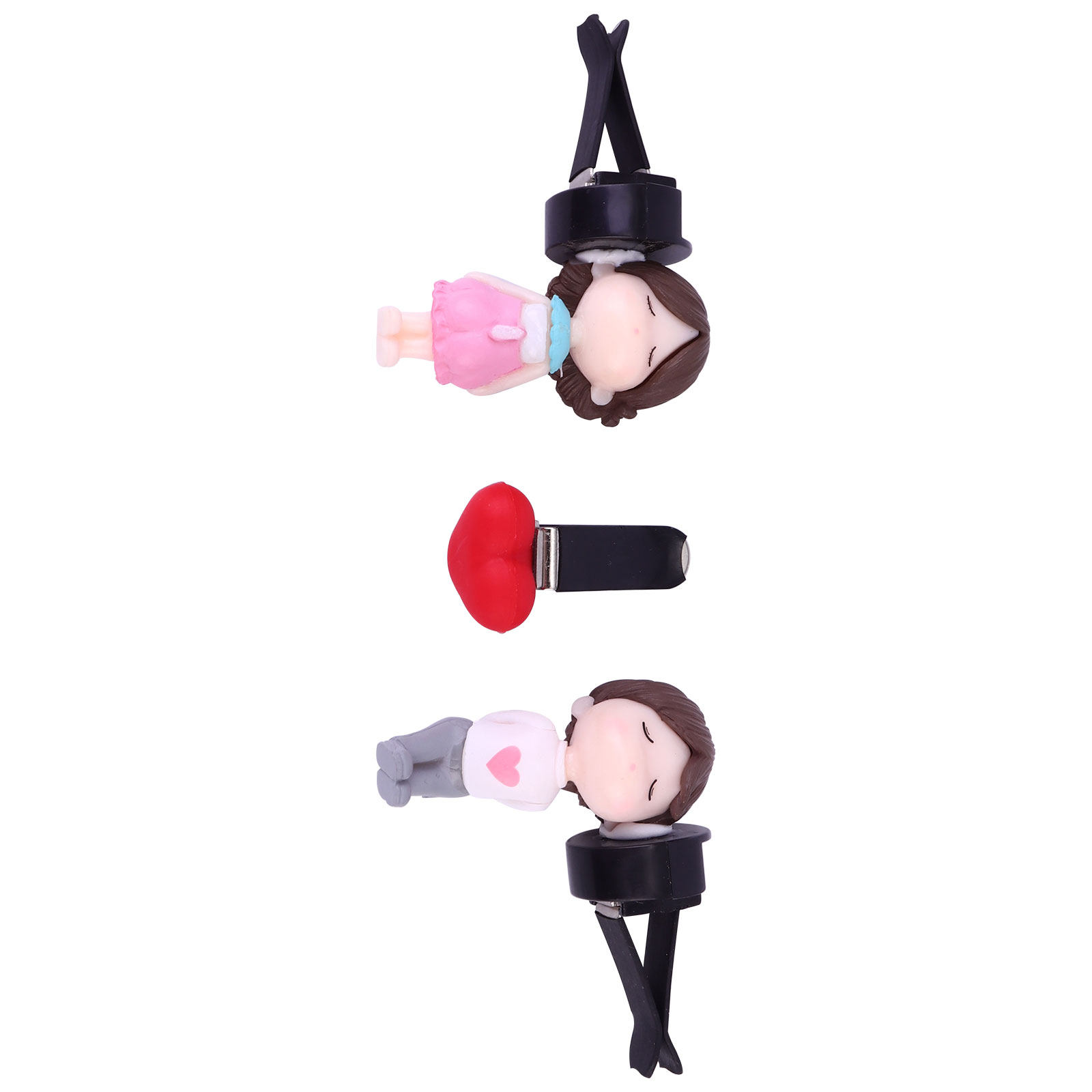 1Set Cute Couple Design Car Ar - Car Air Freshener Vent 评论和价格