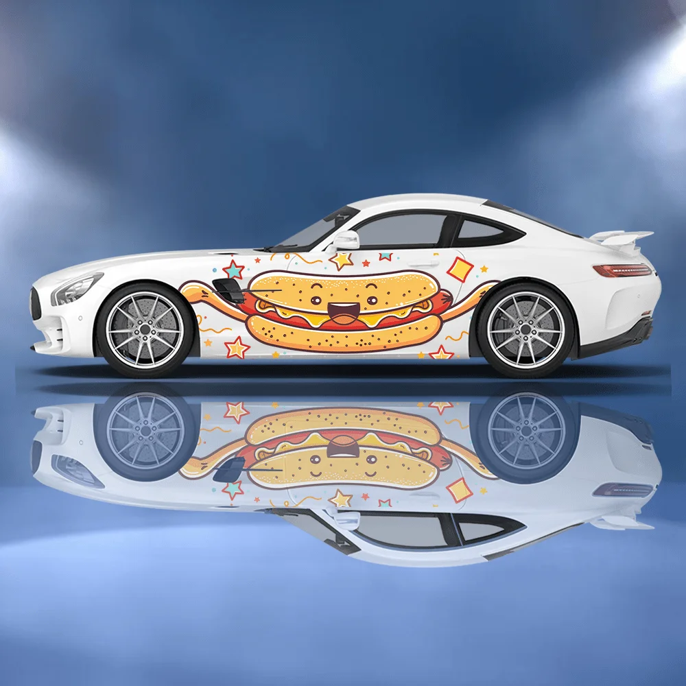 Funny Cartoon Hot Dog Bun Car  - Car Accessories Bunnings 评论和价格