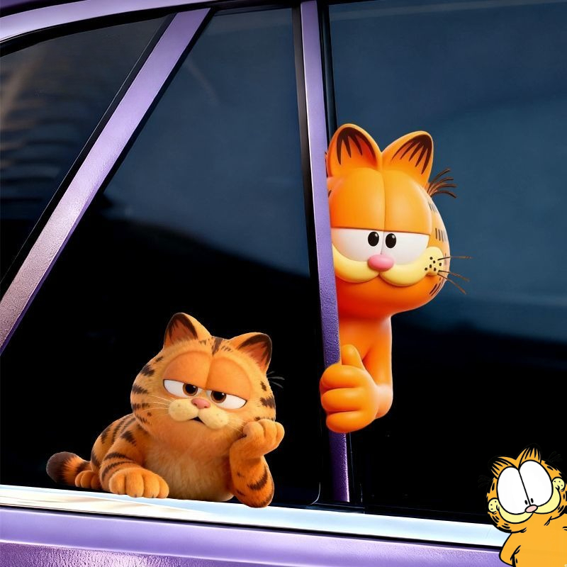 Garfield anime cartoon cute fu - Car Accessories Company 评论和价格