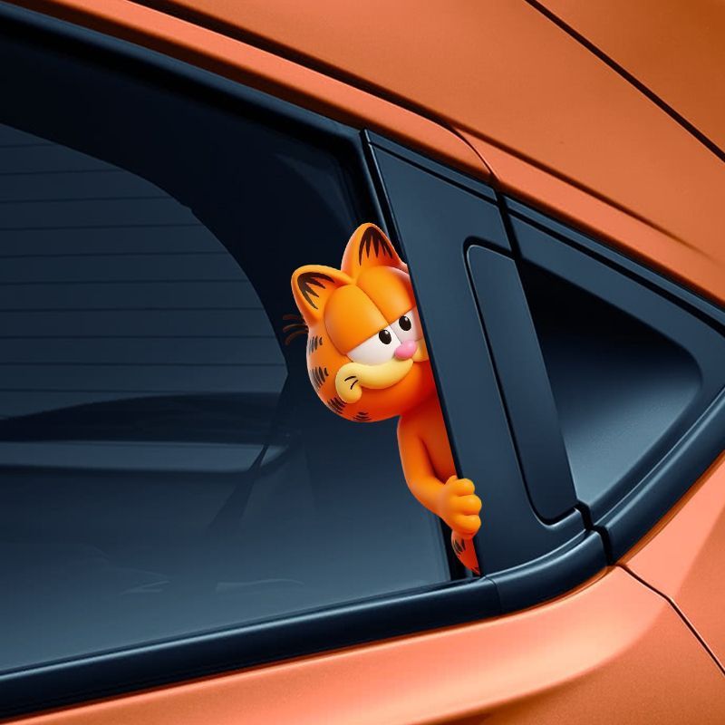 Garfield anime cartoon cute fu - Car Accessories Company 评论和价格