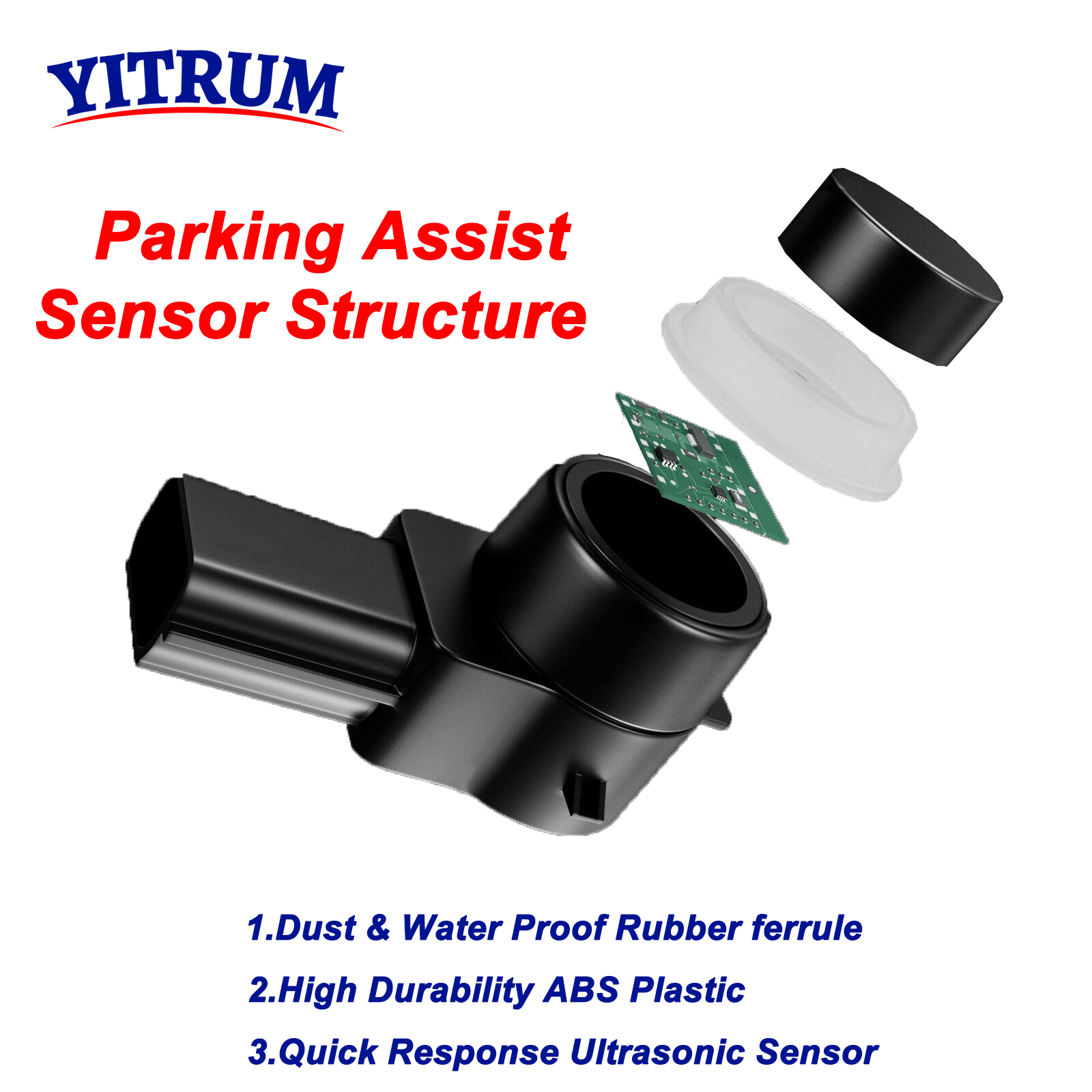 39680-SHJ-A61-C0 Black PDC Par - Parking Sensor Reverse 评论和价格